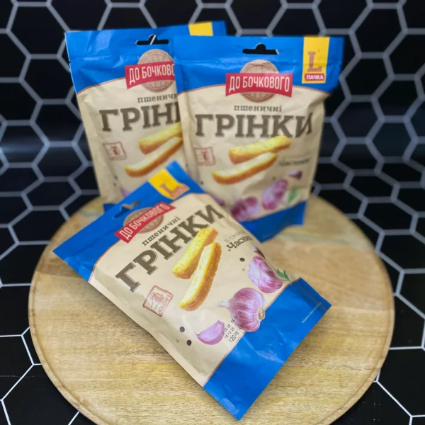 Грінки Часник 120грам