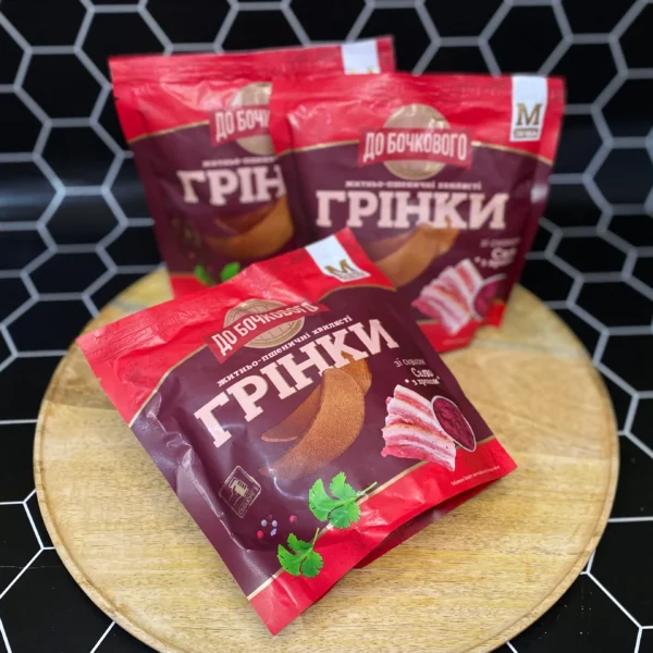 Грінки Сало з Хроном 80грам